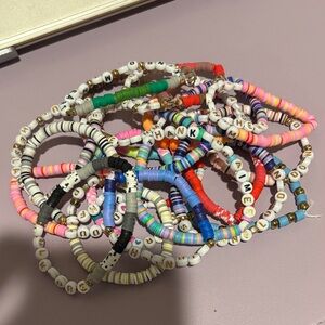 BUNDLE Taylor Swift Multicolor Beaded Bracelets